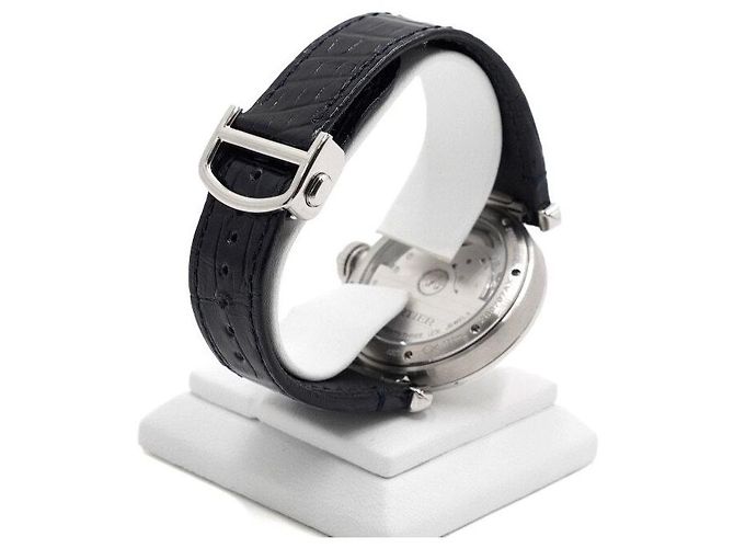 Orologio unisex Pasha de Cartier automatico con cinturino in pelle Multicolore - vista 5