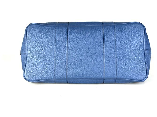 Hermès Borsa Tote Garden Party Blu - vista 3