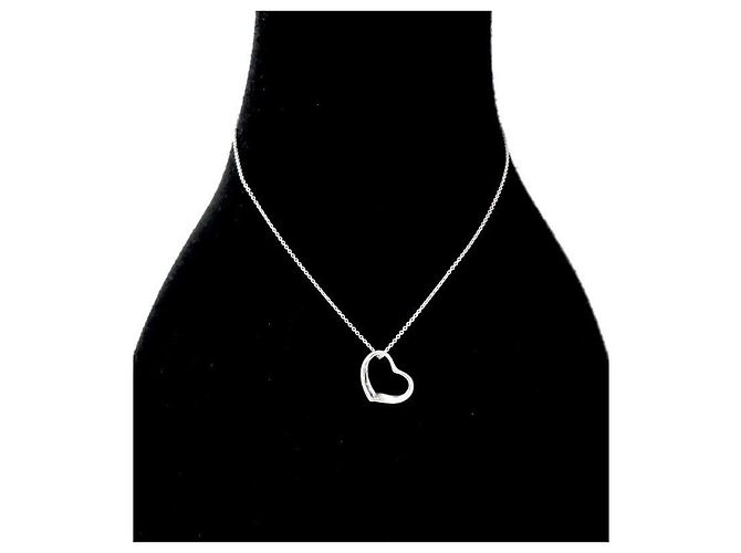 Tiffany & Co Collana Open Heart in argento - vista 5