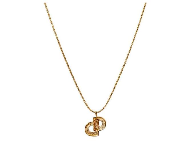 Dior Collar Cubic CD Gold Dorado - vista 2