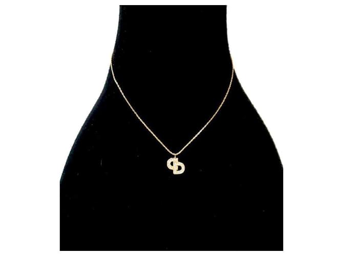 Dior Collar Cubic CD Gold Dorado - vista 4