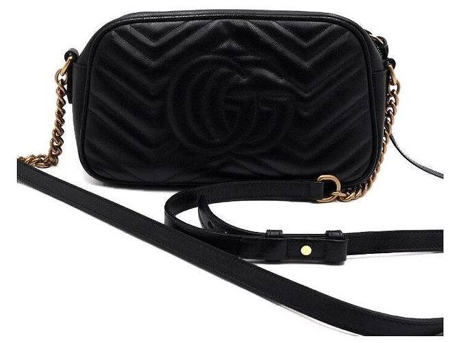 Gucci Small Matelassé Chain Shoulder Bag and Crossbody - view 4