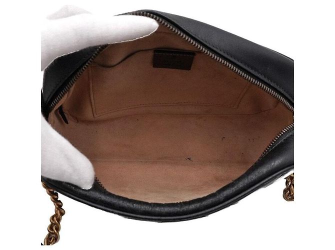 Gucci Small Matelassé Chain Shoulder Bag and Crossbody - view 5