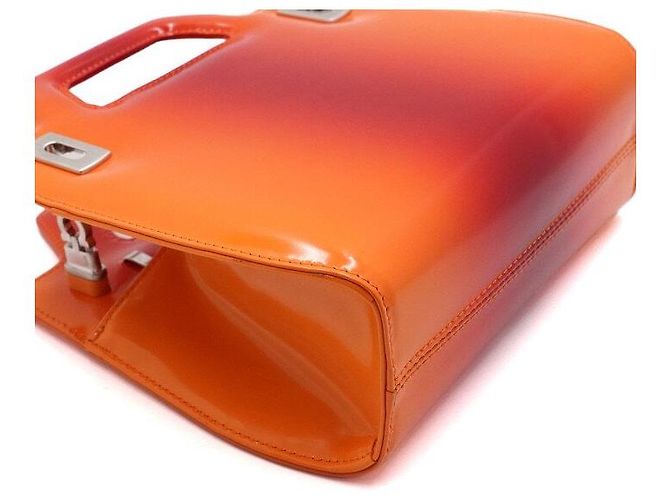 Salvatore Ferragamo Borsa Tote Mini e Borsa a Tracolla WANDA da Donna Arancione - vista 8