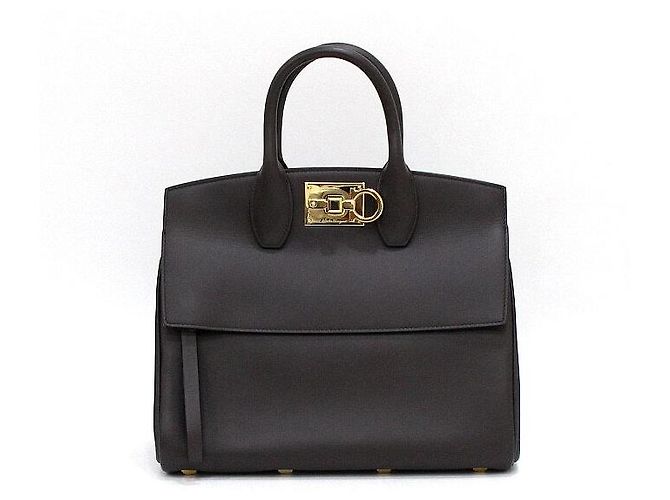 Salvatore Ferragamo Borsa tote e borsa a tracolla Gancini Studio Small - vista 2