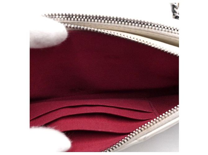 Chanel Borsa Gabrielle Hobo Mini Chain Two-Way Bag White Bianco - vista 6
