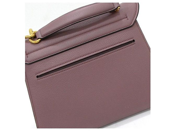 Salvatore Ferragamo Borsa Tote e a Tracolla Margo Gancini in Tonalità Oro Rosa Cinder - vista 13