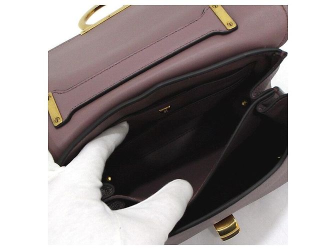 Salvatore Ferragamo Borsa Tote e a Tracolla Margo Gancini in Tonalità Oro Rosa Cinder - vista 8