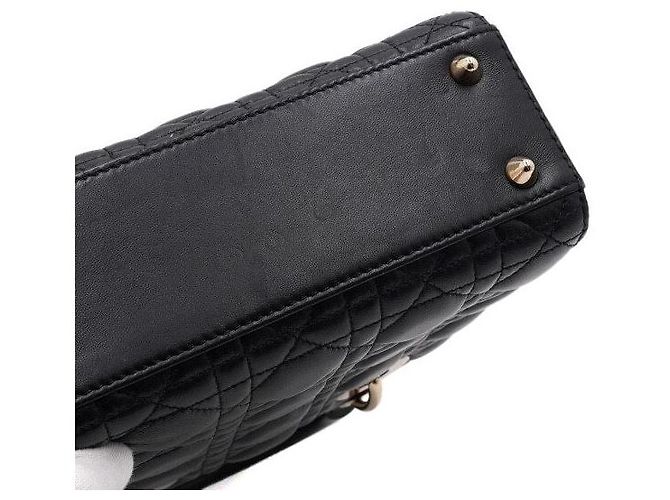 Lady Dior My ABC Small Tote and Shoulder Bag Nero - vista 10