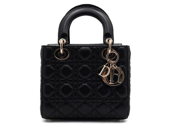 Lady Dior My ABC Small Tote and Shoulder Bag Nero - vista 2