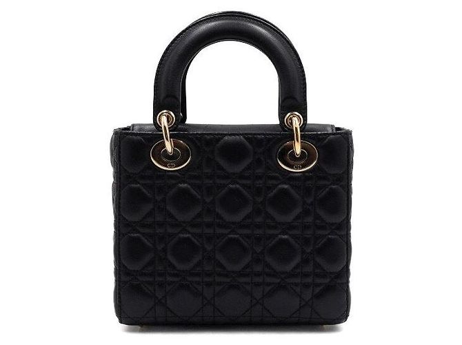 Lady Dior My ABC Small Tote and Shoulder Bag Nero - vista 5