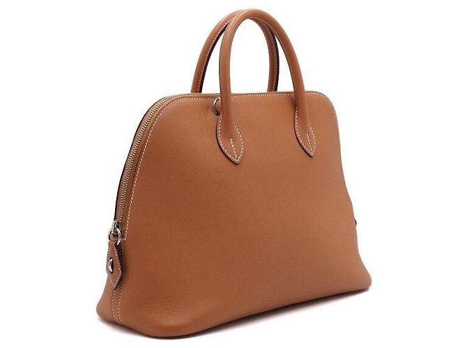 Hermès Borsa a mano e a tracolla Bolide Gold Evercolor D'oro - vista 3