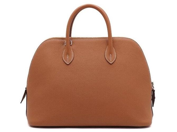 Hermès Borsa a mano e a tracolla Bolide Gold Evercolor D'oro - vista 4
