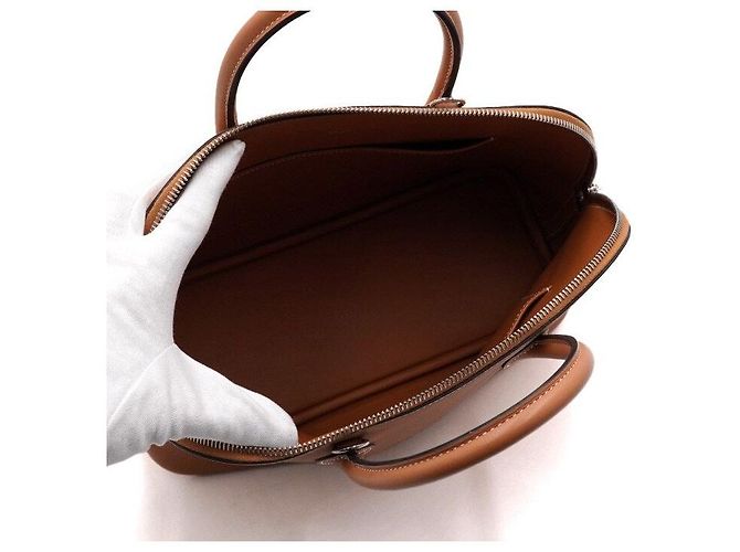 Hermès Borsa a mano e a tracolla Bolide Gold Evercolor D'oro - vista 5
