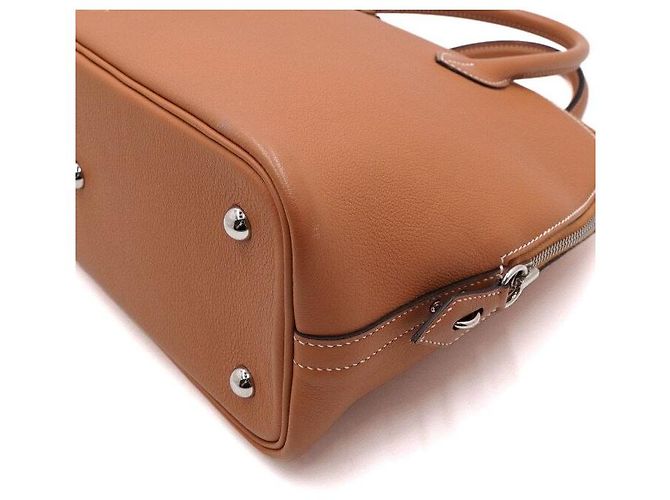 Hermès Borsa a mano e a tracolla Bolide Gold Evercolor D'oro - vista 7