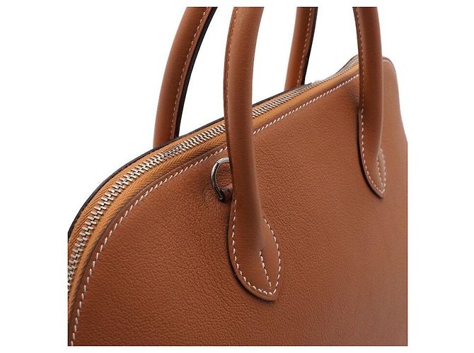 Hermès Borsa a mano e a tracolla Bolide Gold Evercolor D'oro - vista 8