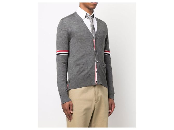 Thom Browne Armband Wool Cardigan - view 3