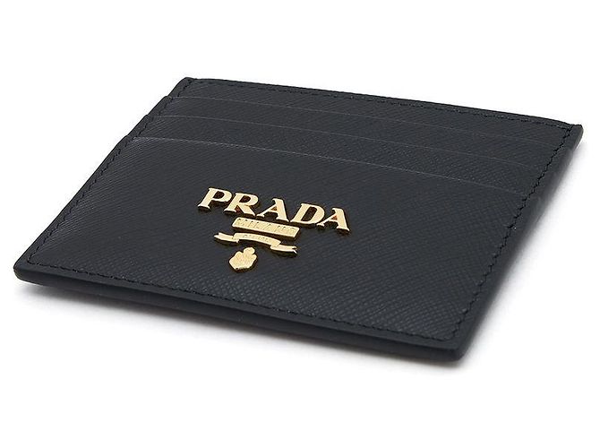 Prada Tarjetero Saffiano para mujer QWA Negro - vista 4