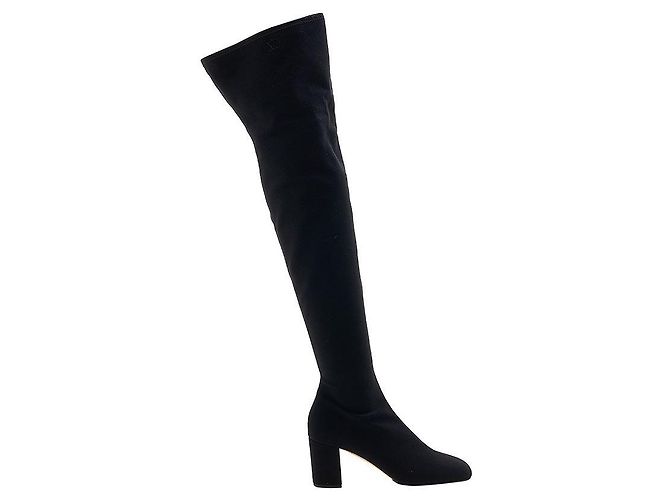 Valentino Botas largas Golden Work para mujer ITT Negro - vista 2