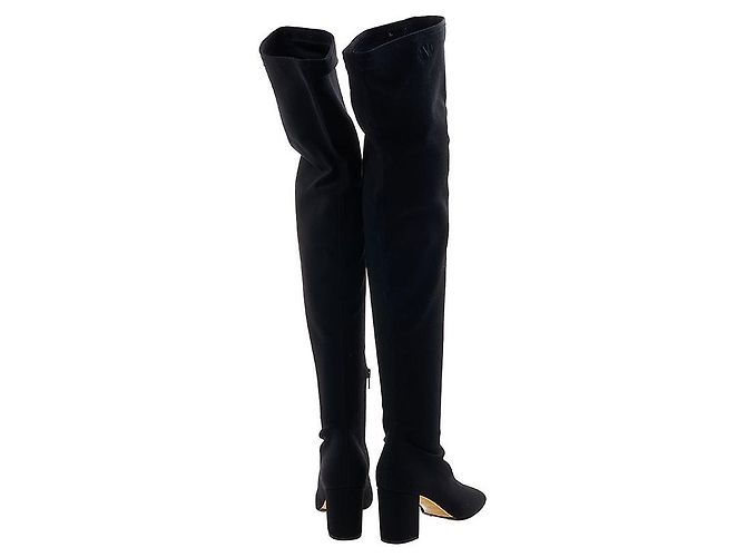 Valentino Botas largas Golden Work para mujer ITT Negro - vista 4