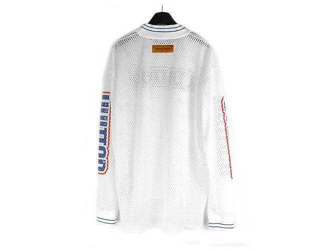 Louis Vuitton Mesh Sporty Long Sleeve Silber - Ansicht 3