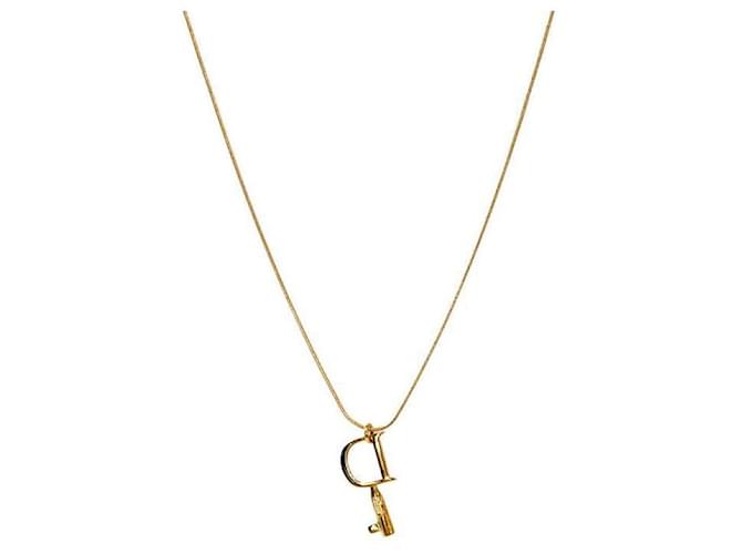 Dior Collana Chiave Dorata D'oro - vista 2