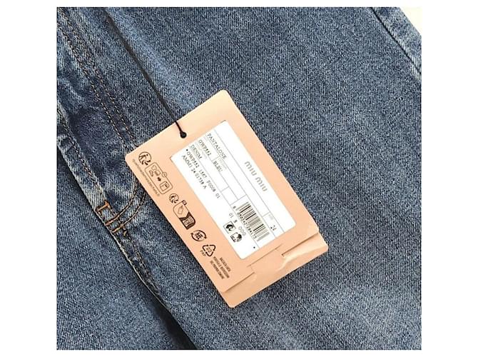 Miu Miu Pantalones de denim Azul - vista 4