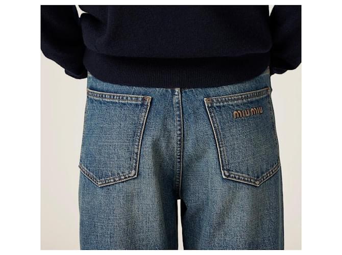 Miu Miu Pantalones de denim Azul - vista 8