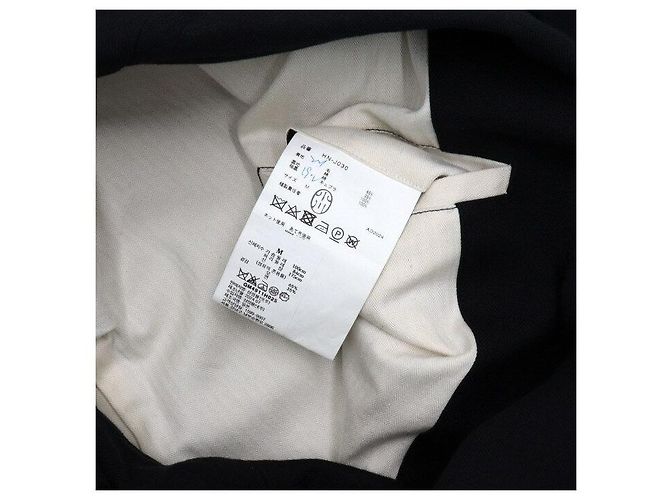 Comme Des Garcons Black Wool Draw Men's Jacket - view 7