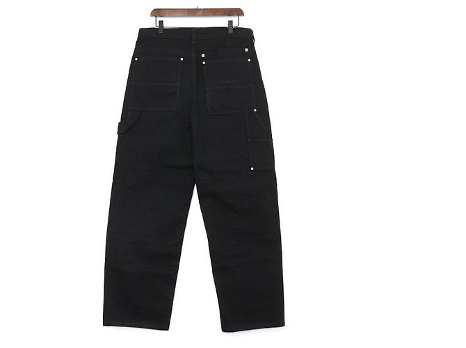 Givenchy Pantaloni in denim nero Season Stud Carpenter da uomo - vista 4
