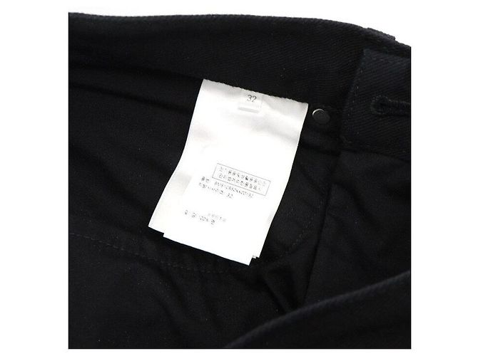 Givenchy Pantaloni in denim nero Season Stud Carpenter da uomo - vista 7