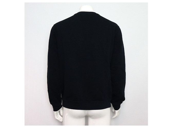 Hermès SCUB Fleece-Sweatshirt für Herren, Navy Blau - Ansicht 4