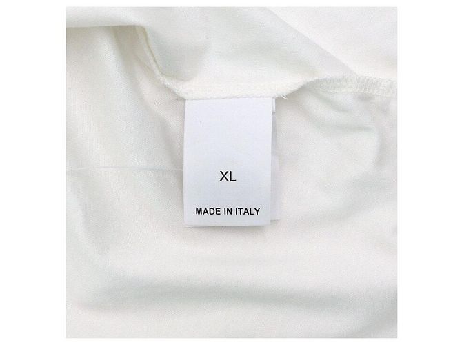 Brunello Cucinelli Besticktes Baumwoll-T-Shirt für Herren, Rundhals, einfarbig Weiß - Ansicht 7