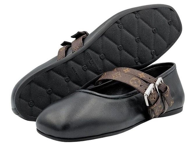 Louis Vuitton Ballerine Nero - vista 2