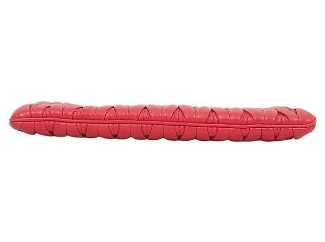 Miu Miu Clutch Matelassé Rosso - vista 5
