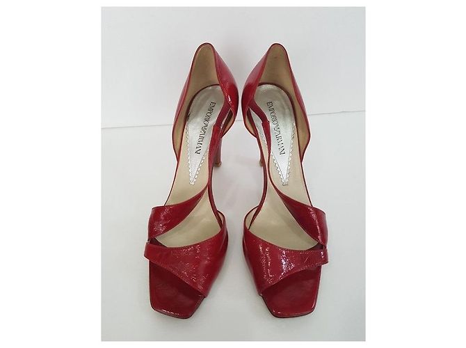 Armani Sandali Emporio da donna Rosso - vista 4