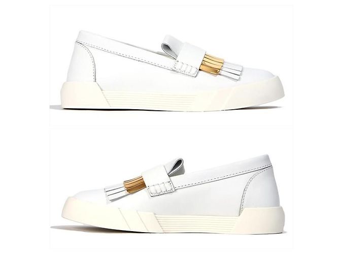 Giuseppe Zanotti BIANCO Slip-On Tono Oro Rosso - vista 4