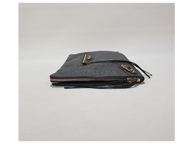 Balenciaga Clutch Motor Gray - vista 4