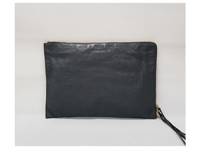 Balenciaga Clutch Motor Gray - vista 5