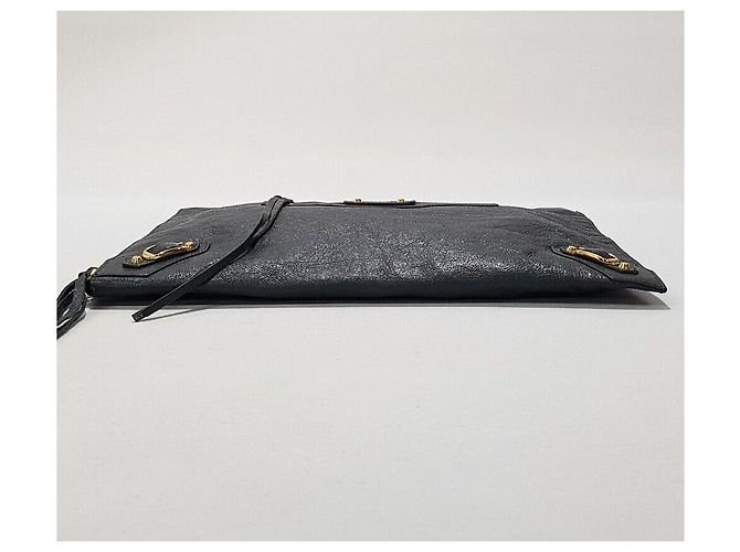 Balenciaga Clutch Motor Gray - vista 6