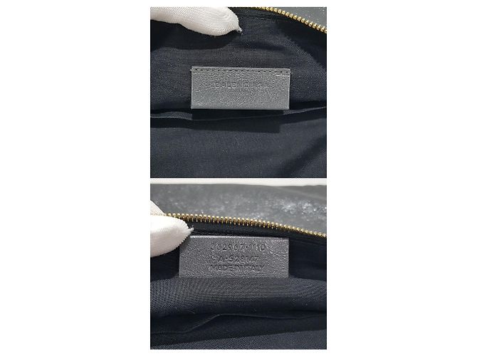 Balenciaga Clutch Motor Gray - vista 9