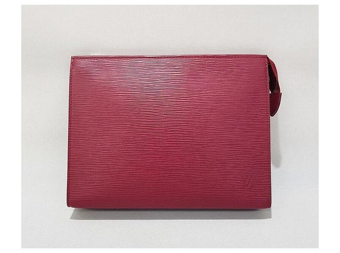 Louis Vuitton Necessaire Epi Fuchsia Rosso - vista 2