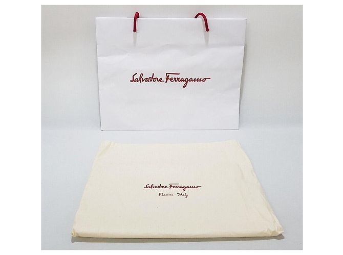 Salvatore Ferragamo Clutch Aymari Nero - vista 9