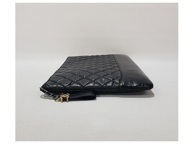Chanel Borsa a Pochette Gabrielle Large Series Nero - vista 6