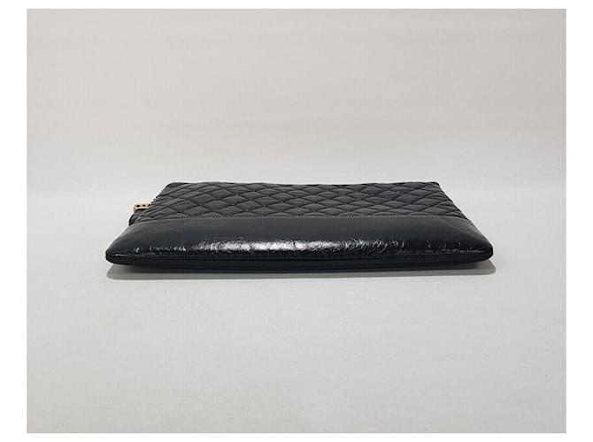 Chanel Borsa a Pochette Gabrielle Large Series Nero - vista 7