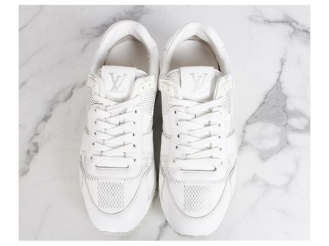 Louis Vuitton Sneakers Runaway Damier Argento - vista 7