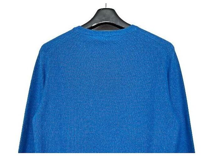 Loro Piana Blauer Rundstrick aus Kaschmir - Ansicht 6