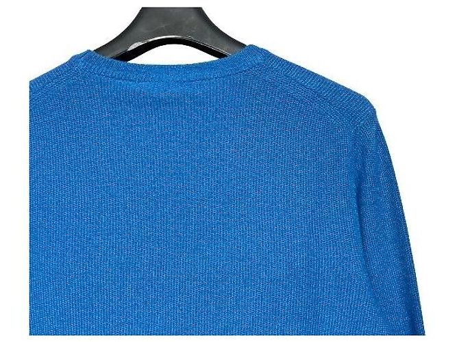 Loro Piana Blauer Rundstrick aus Kaschmir - Ansicht 7