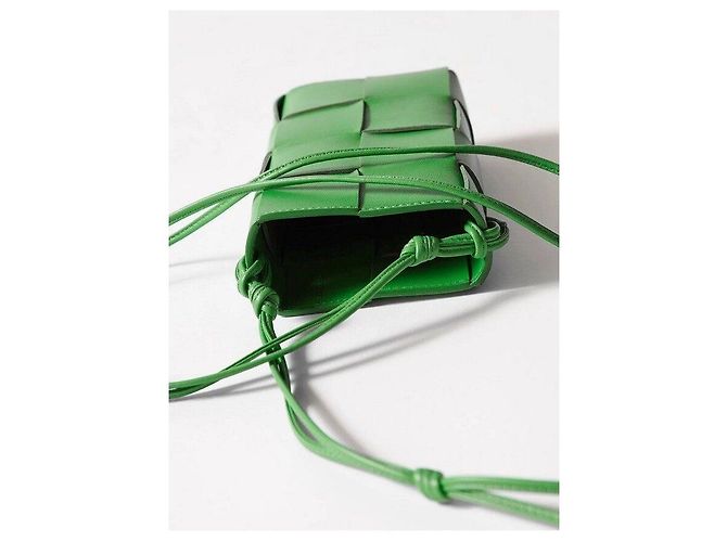 Bottega Veneta Custodia per cellulare Parakeet Cassette Verde - vista 2