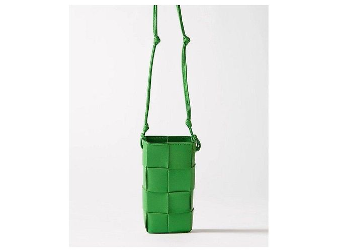 Bottega Veneta Custodia per cellulare Parakeet Cassette Verde - vista 3